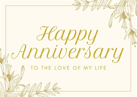 Free, printable, customizable anniversary card templates .